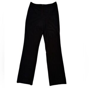 Badgley Mischka Women's‎ Size 14 Black Dress Pants Bootcut Button Zip Front NWT